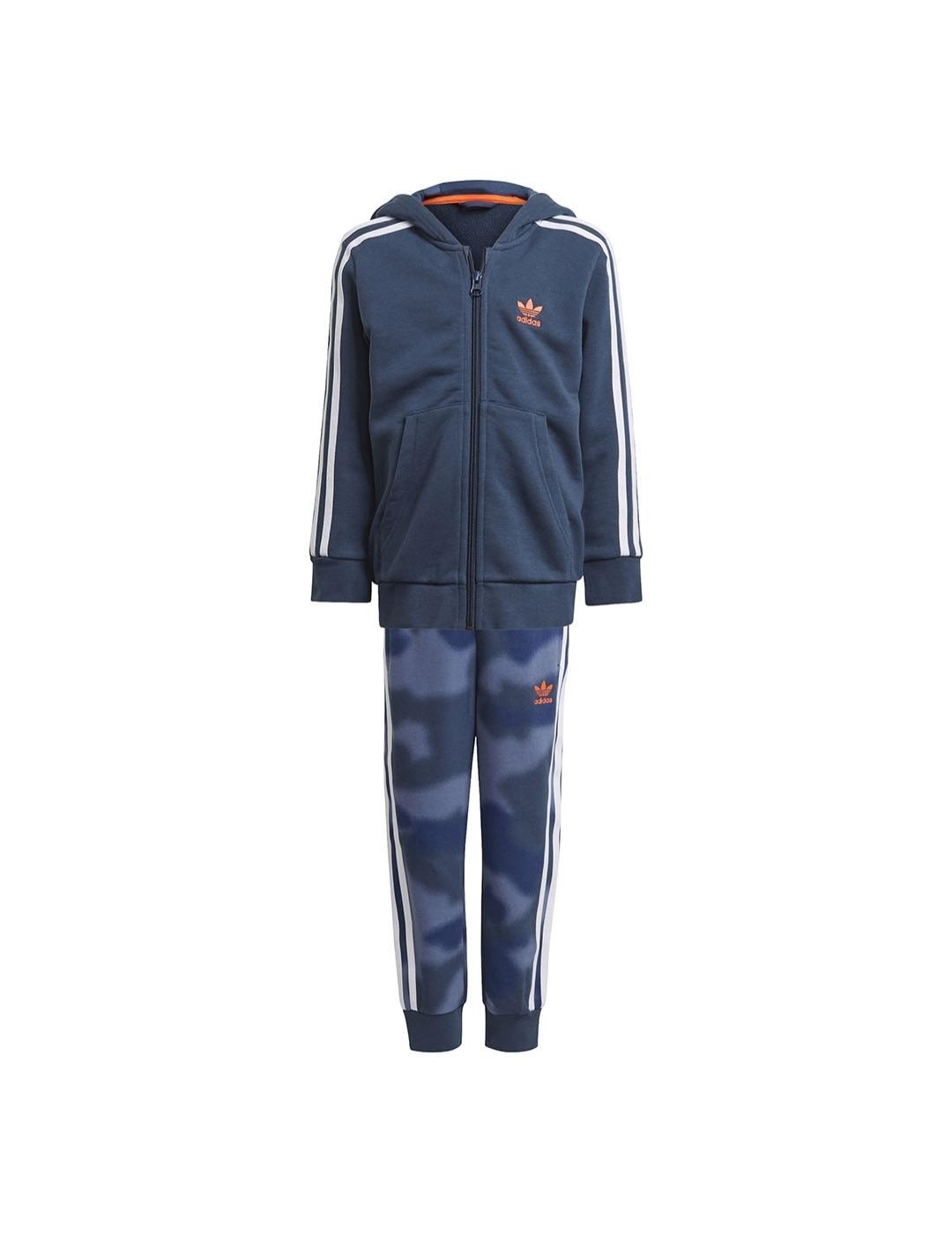 Chandal Niño adidas Hoodie Azul
