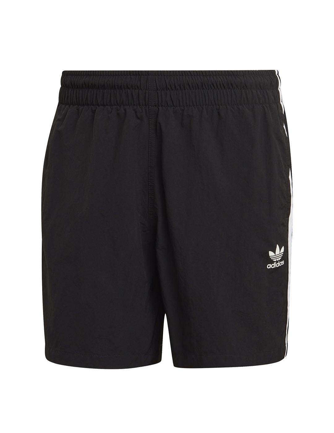Bañador Hombre adidas 3-Stripes Negro