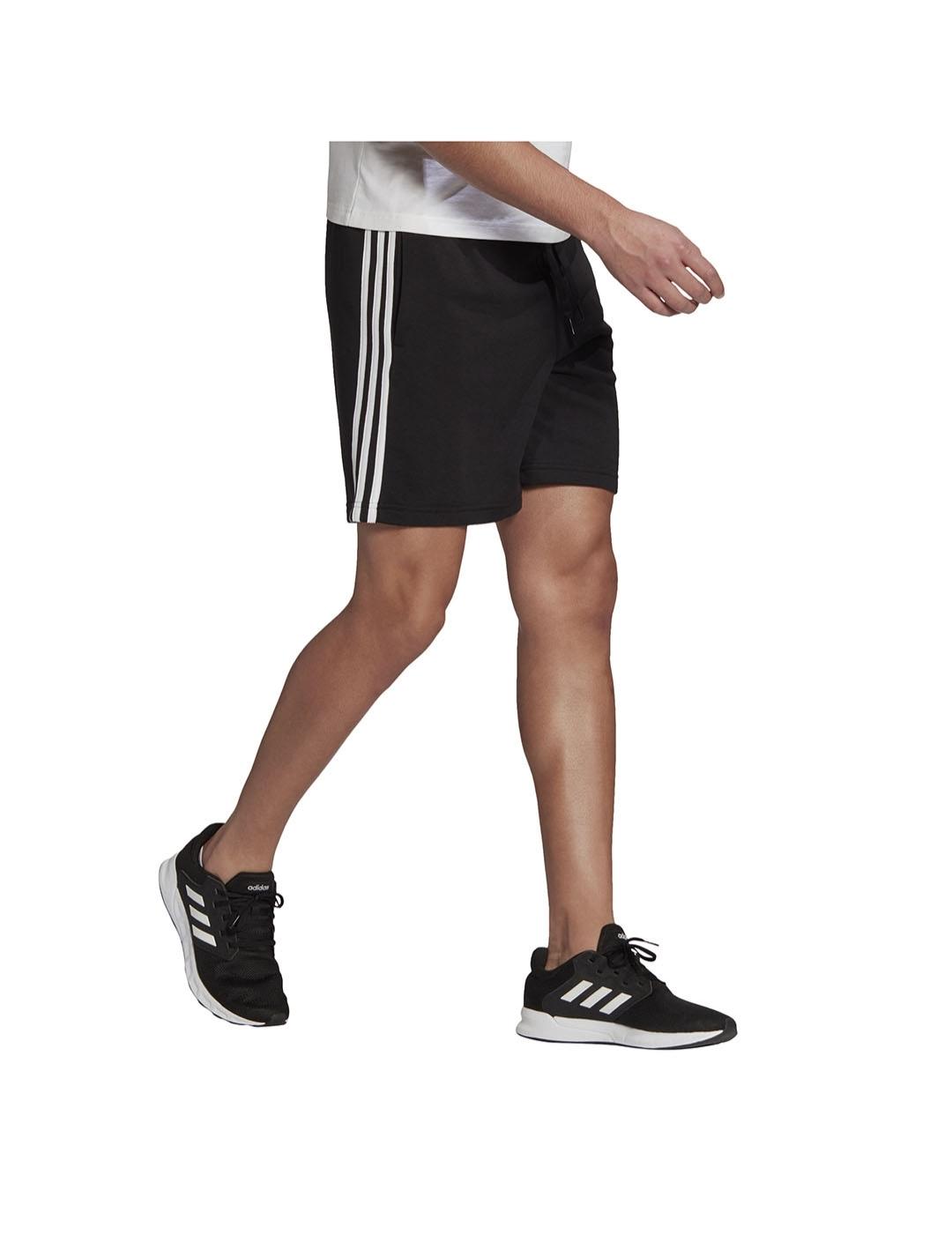 Pantalon corto Hombre adidas Essential 3 Bandas Negro