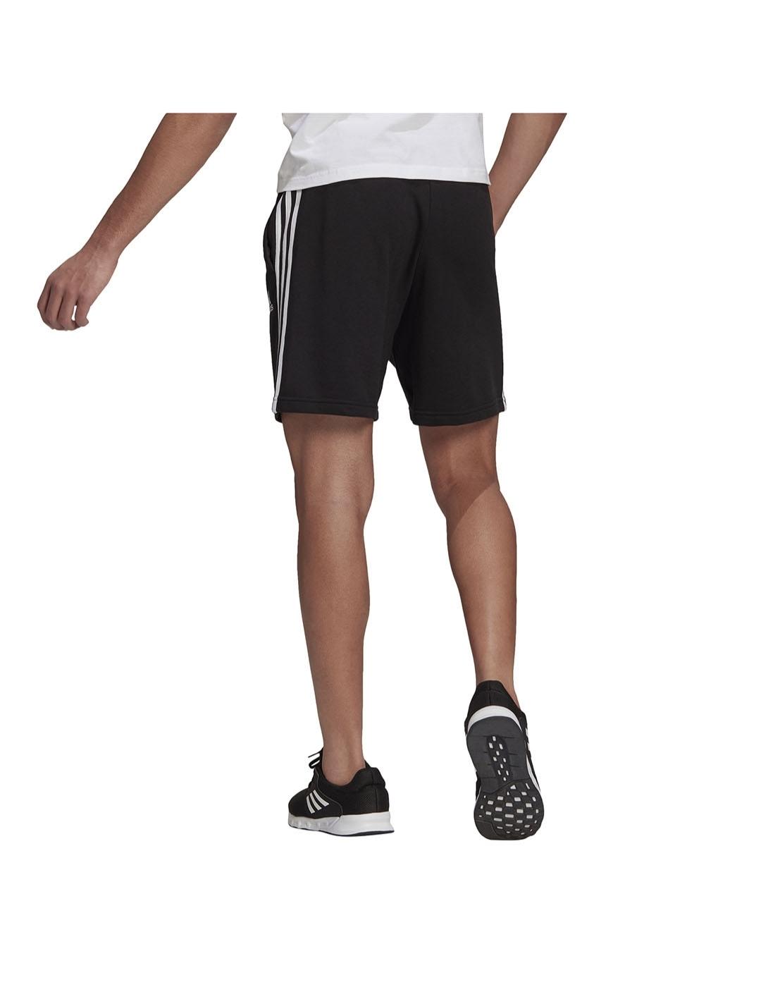 Pantalon corto Hombre adidas Essential 3 Bandas Negro