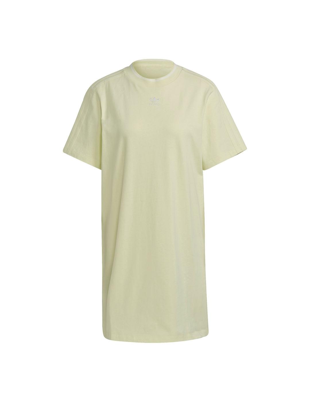 Vestido Mujer adidas Tee Dress Amarillo
