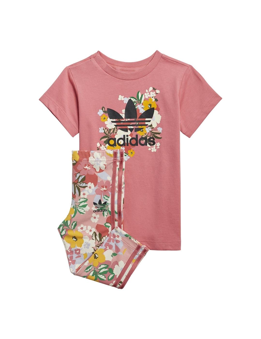 Vestido  Niña adidas Tee Rosa