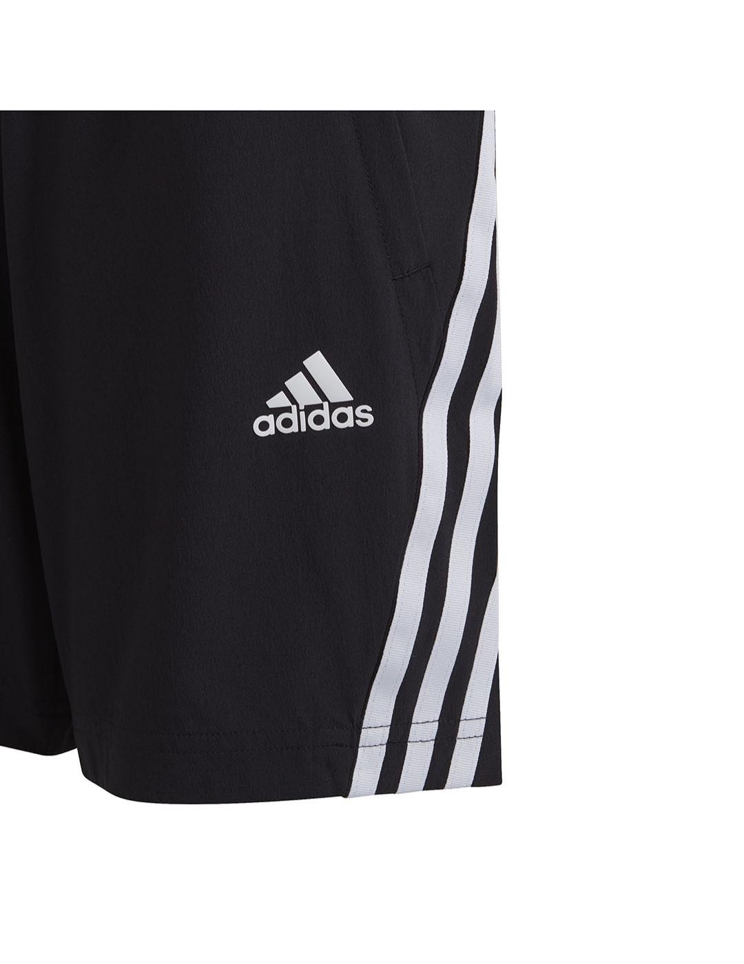 Short Niño adidas 3S Negro