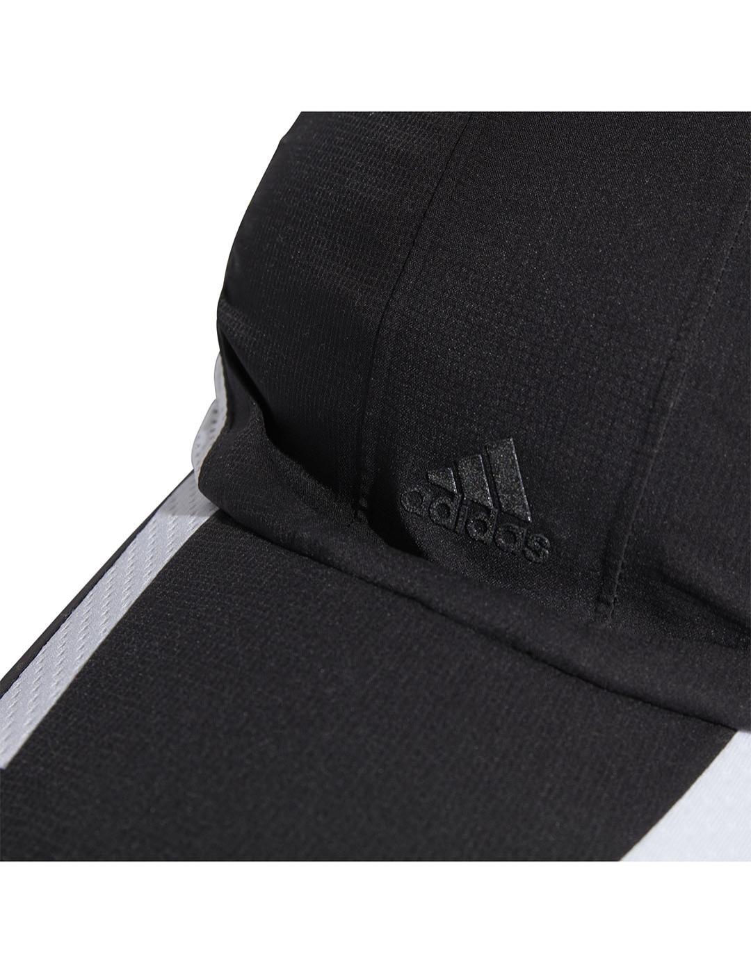 Gorra Unisex adidas Run Negro/Blanco