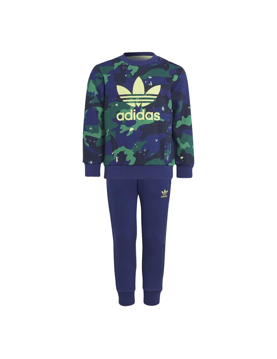 Chandal Niño adidas Crew set Multicolor