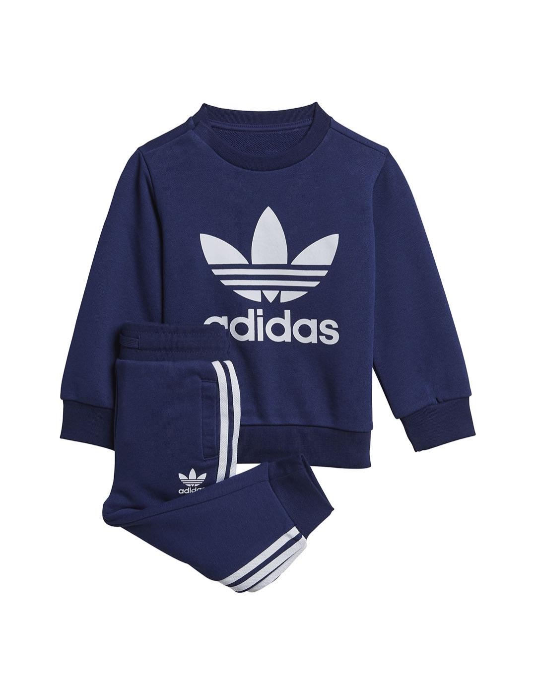 Chandal Niño adidas Crew Set Marino