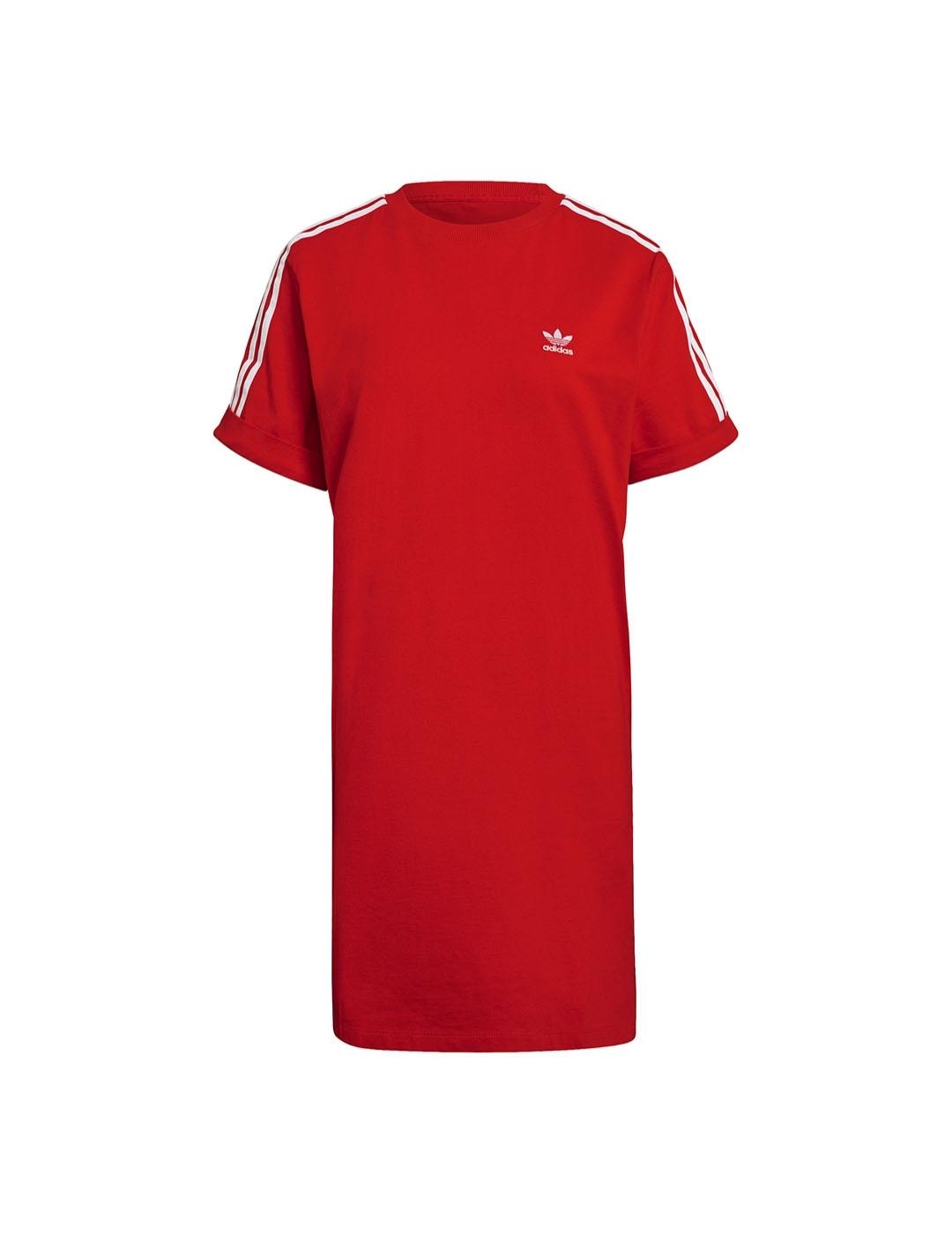 Vestido Mujer adidas Tee Rojo