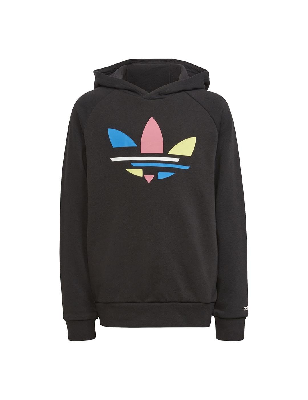 Sudadera Niño adidas Hoodie Negra