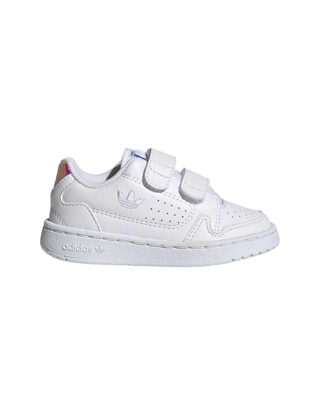 Zapatilla Niña adidas NY 90 CF I Blanco/Espejo