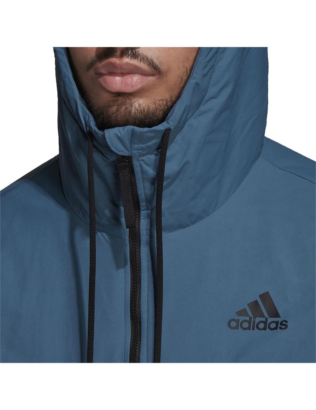 Cazadora Hombre adidas Back to Sport Azul/Marrón