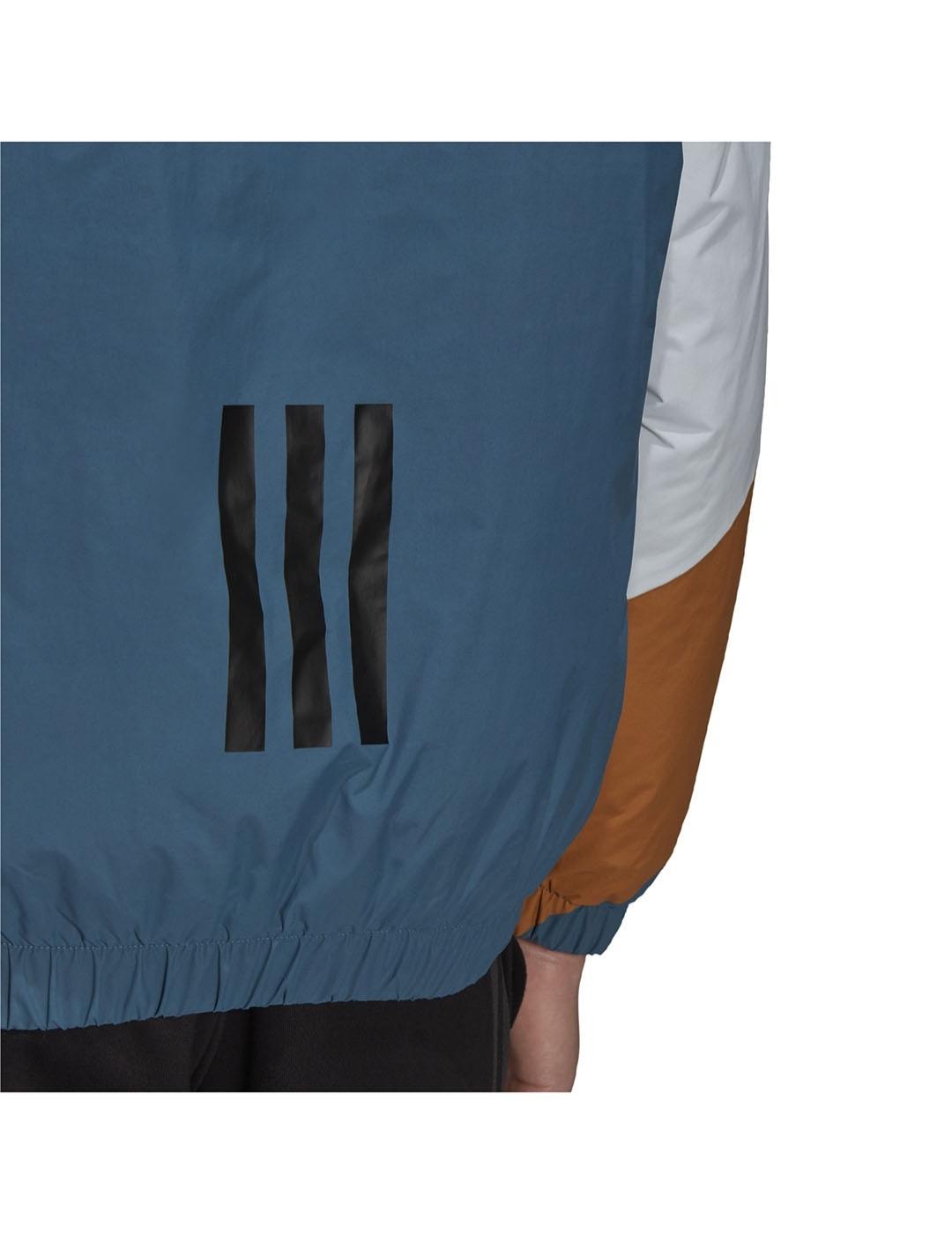 Cazadora Hombre adidas Back to Sport Azul/Marrón