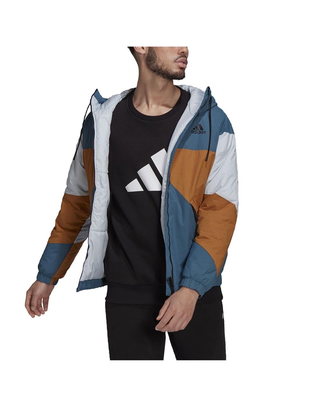 Cazadora Hombre adidas Back to Sport Azul/Marrón