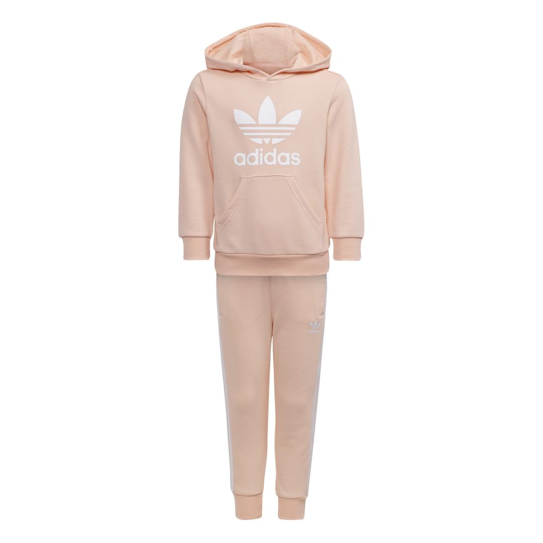 Conjunto Niña adidas Hoodie Rosa