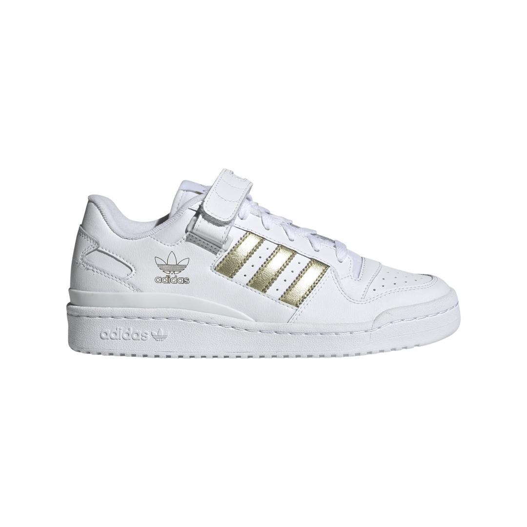 Zapatilla Mujer adidas Forum Low Blanco Dorado