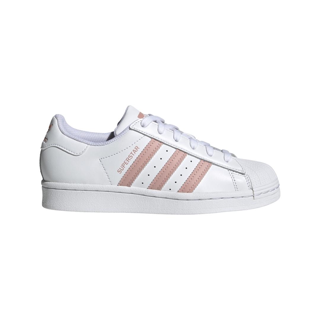 Zapatilla Niña adidas Superstar J Blanca Rosa