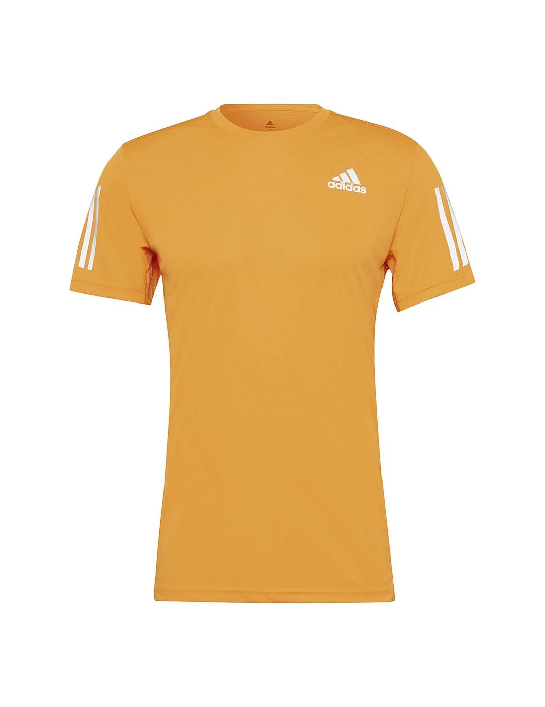 Camiseta Hombre adidas Own Naranja