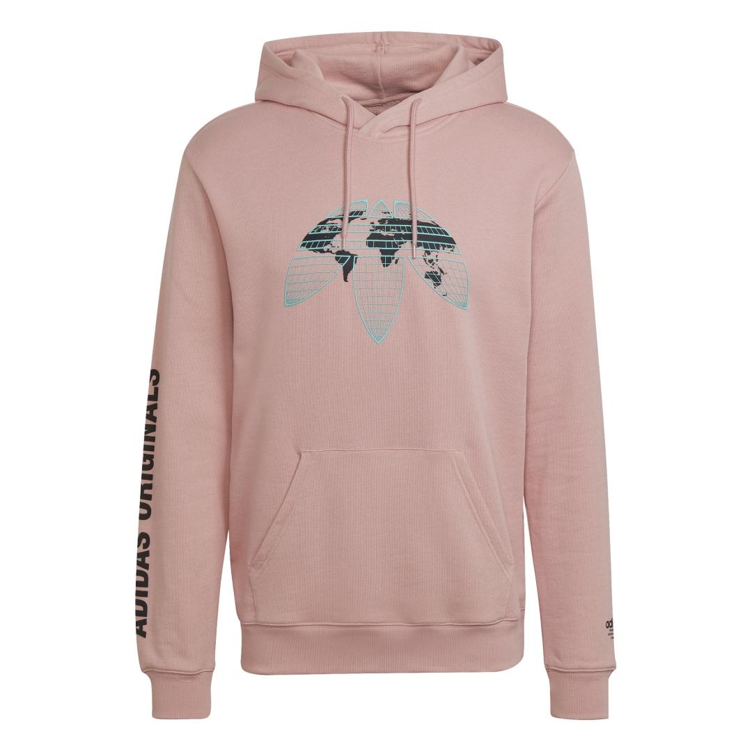 Sudadera Hombre adidas United Rosa