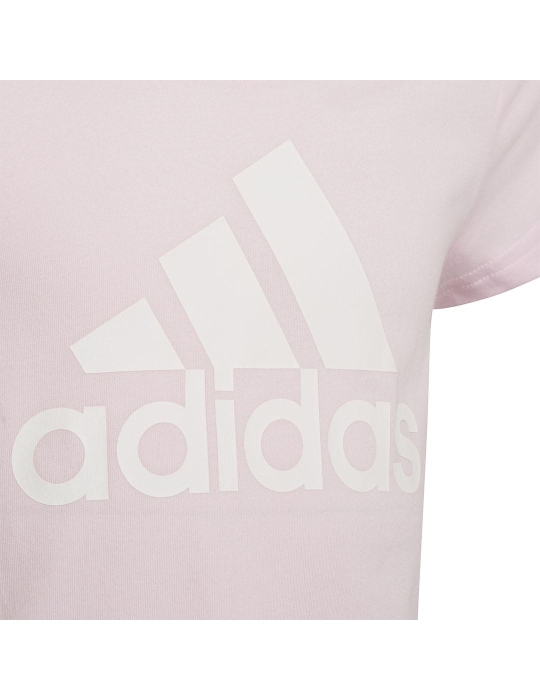 Camiseta Niña adidas G Bl Rosa