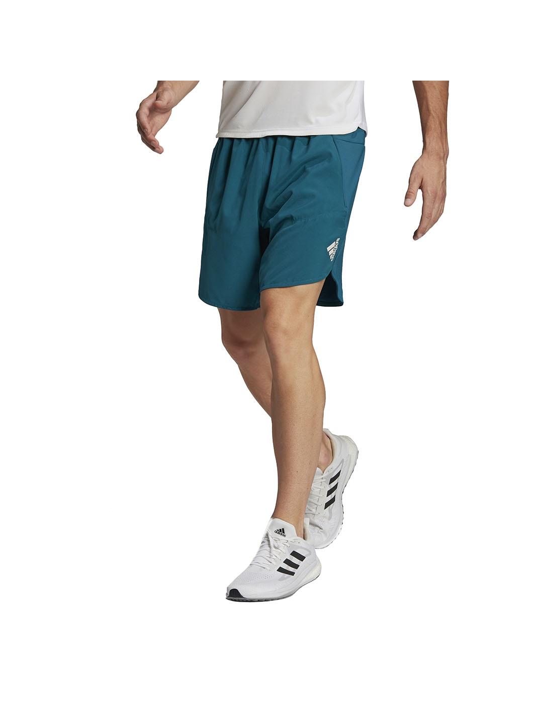 Short Hombre adidas  D4T 7' Verde