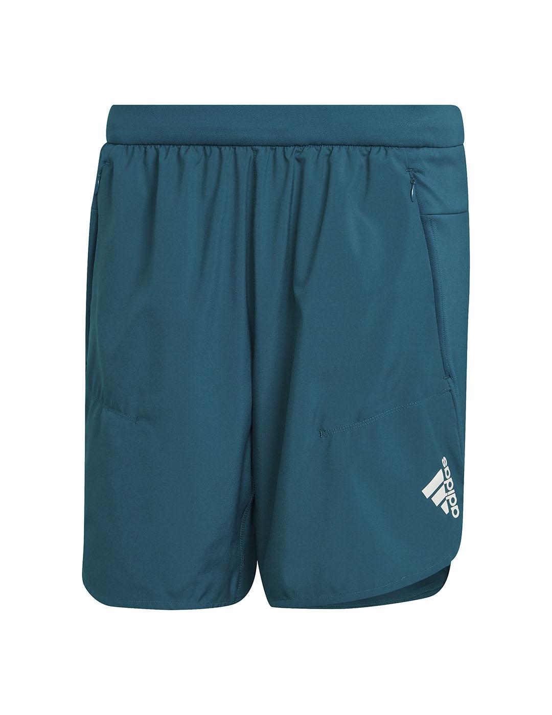 Short Hombre adidas  D4T 7' Verde