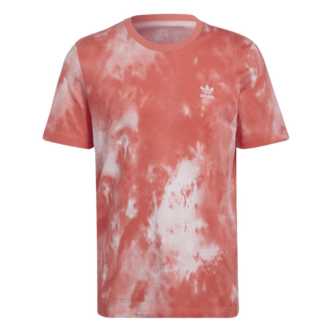 Camiseta Hombre adidas Essential Rosa Tie-dye