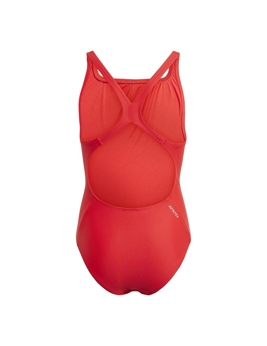 Bañador Niña adidas Fit Suit Sol Rojo