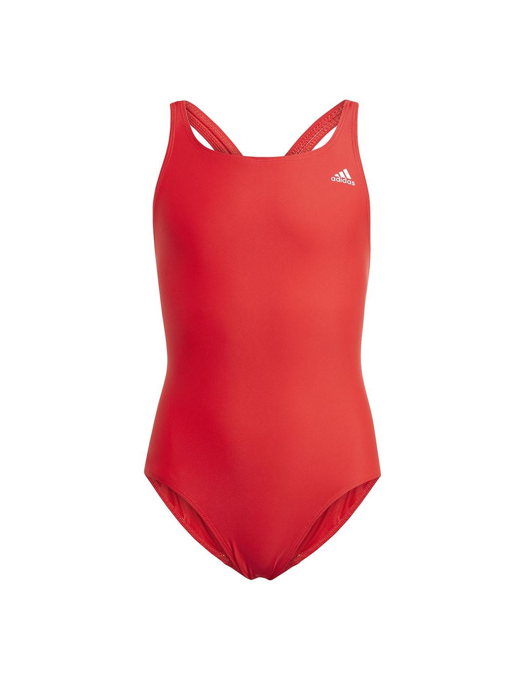 Bañador Niña adidas Fit Suit Sol Rojo