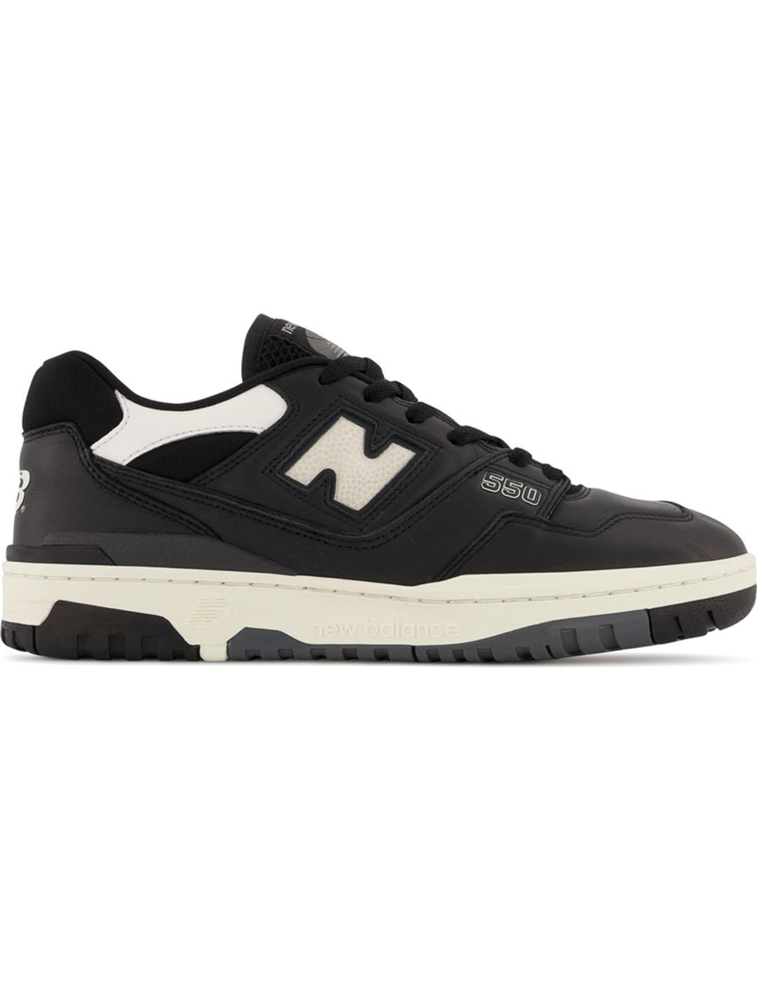 Zapatilla Unisex New Balance 550 Negra