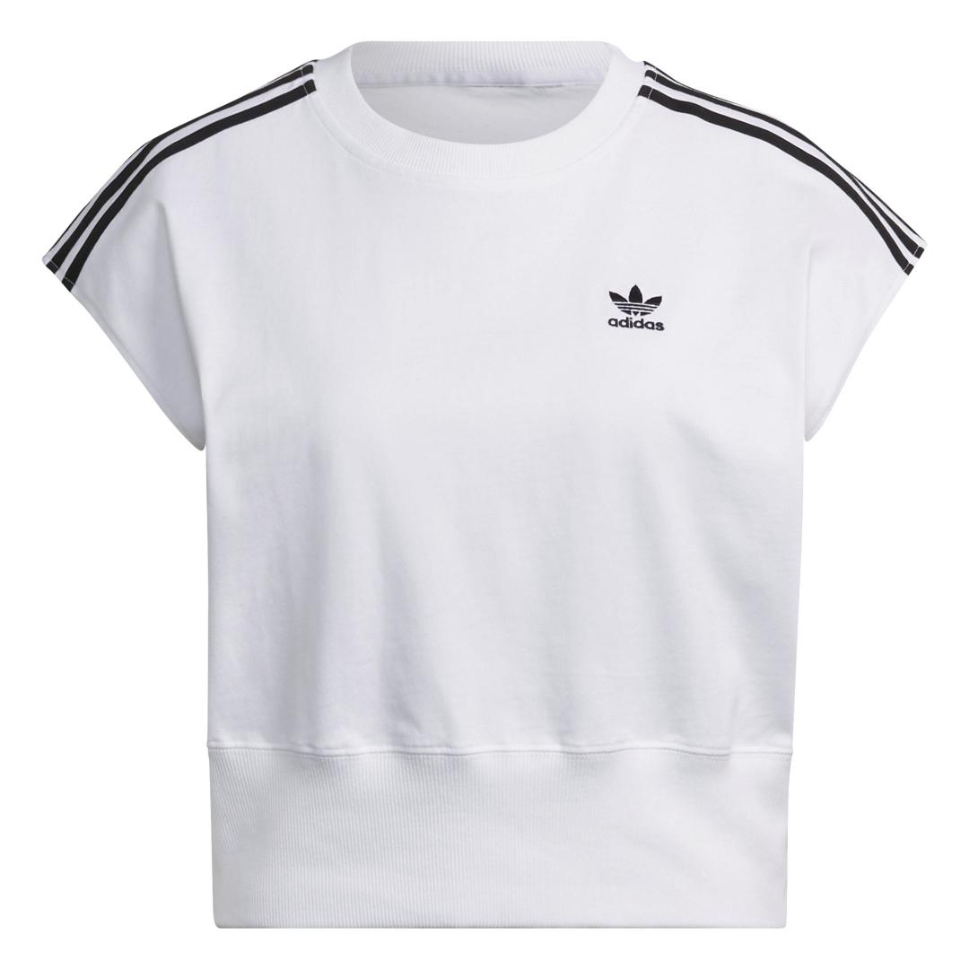 Camiseta Mujer adidas Waist Blanca