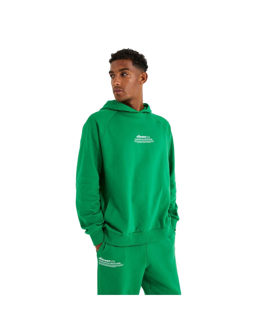 Sudadera Unisex Ellesse Giordano Verde