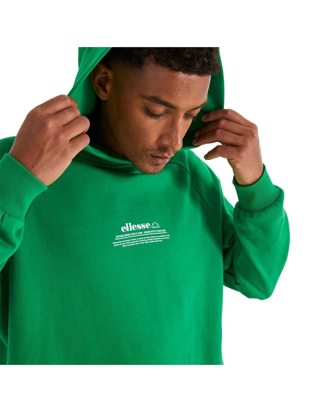 Sudadera Unisex Ellesse Giordano Verde