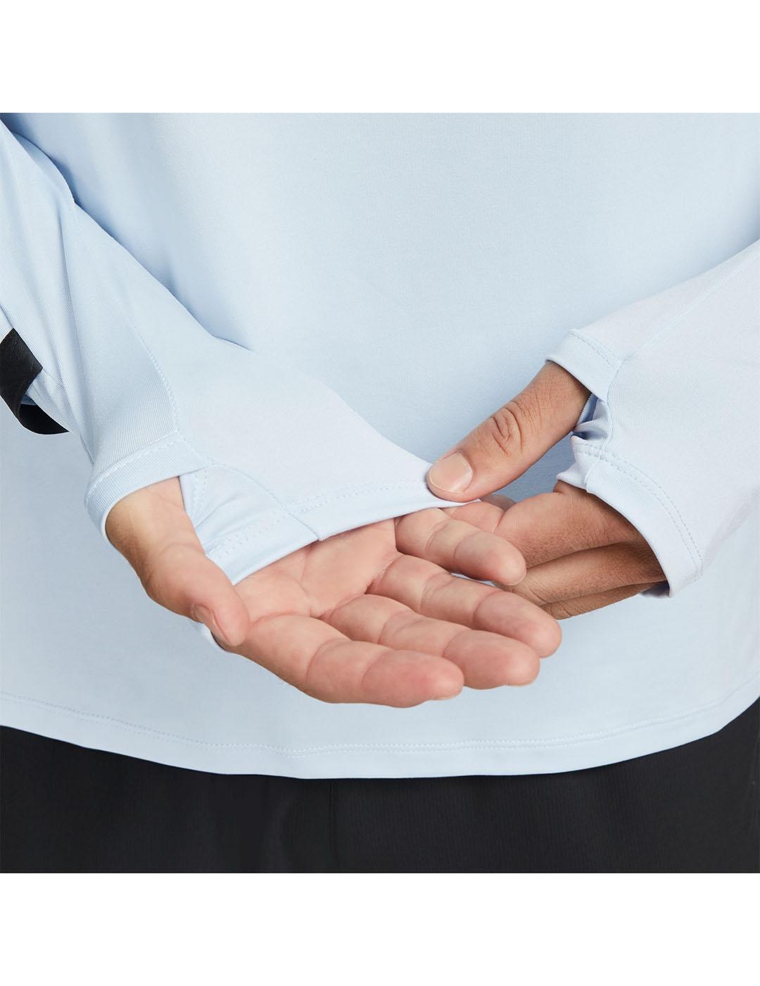 Sudadera Hombre Nike TRail Hoodie Azul