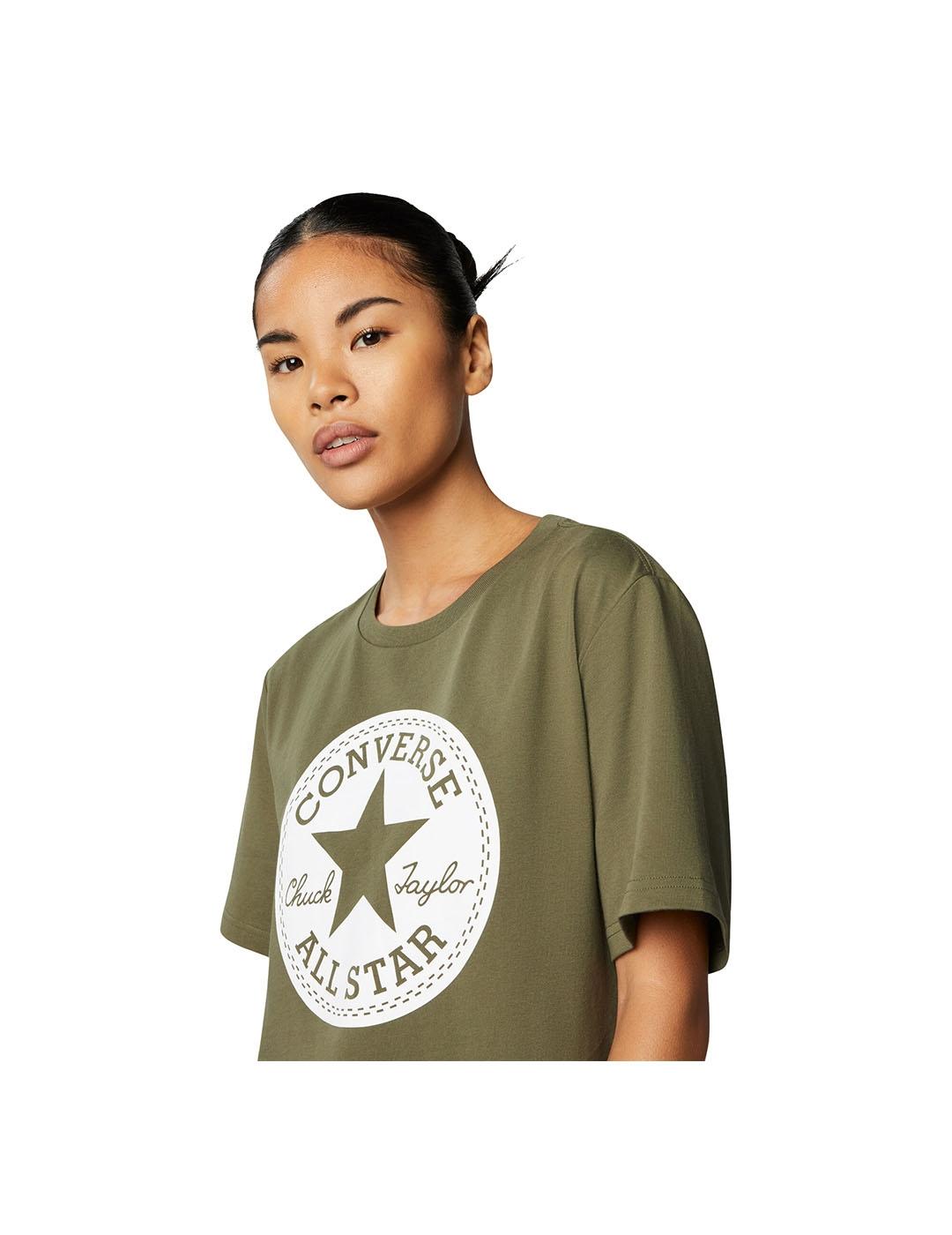 Camiseta Unisex Converse Go-To Verde