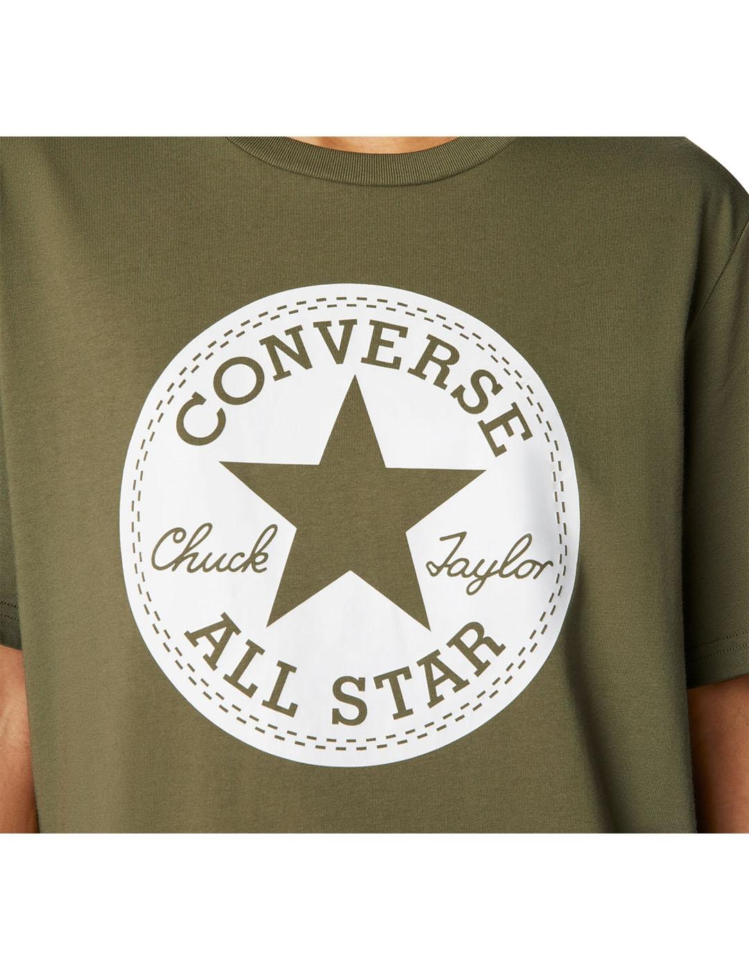 Camiseta Unisex Converse Go-To Verde