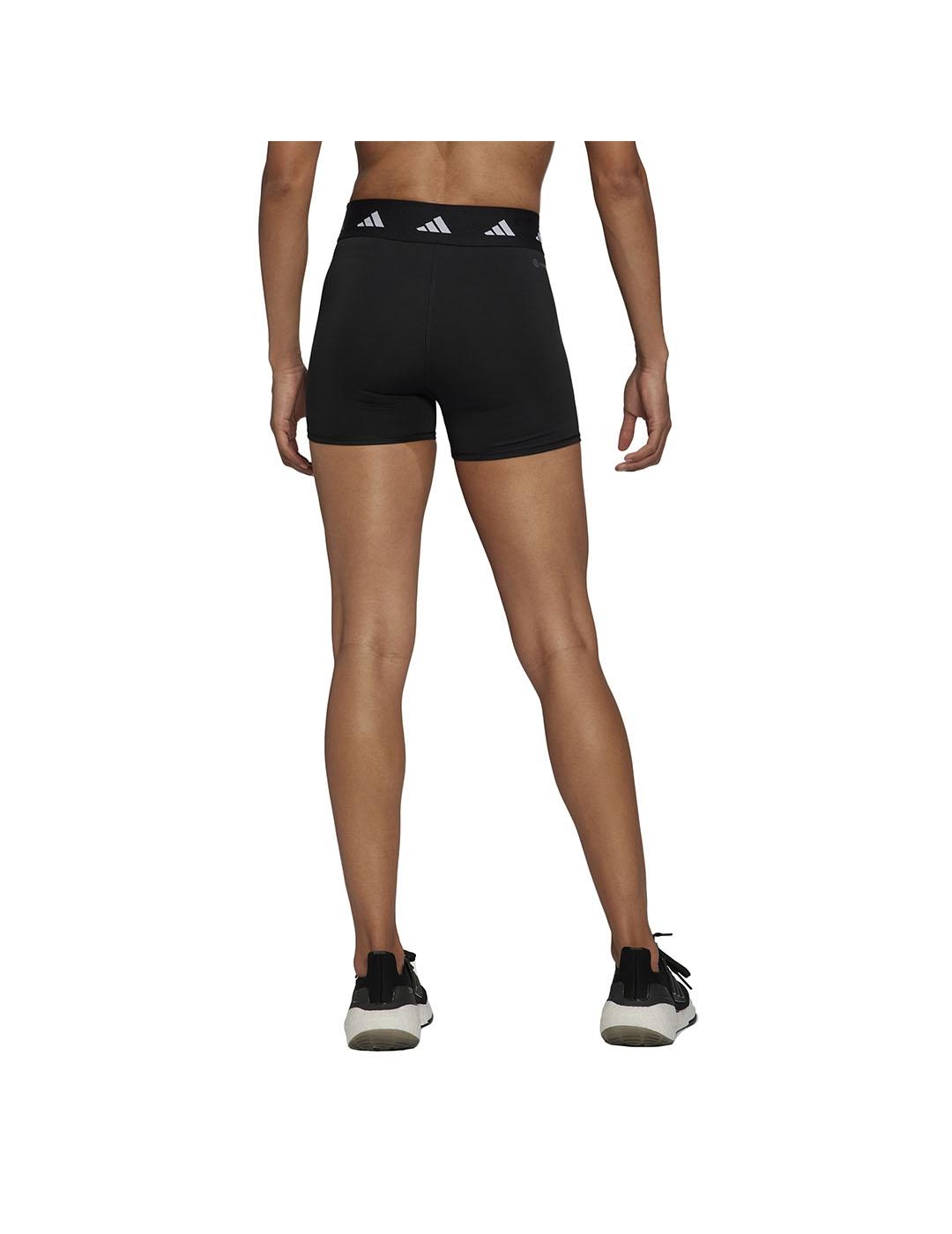 Malla corta Mujer adidas TechFit 4' Negro