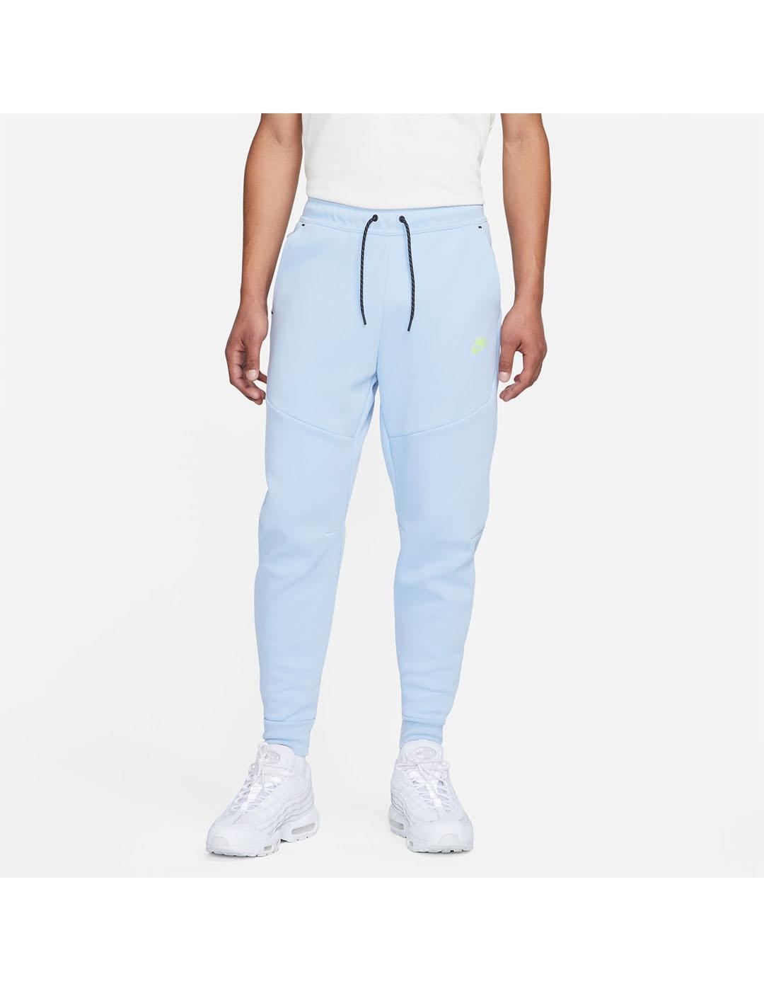 Pantalon Hombre Nike Tch Flc Azul