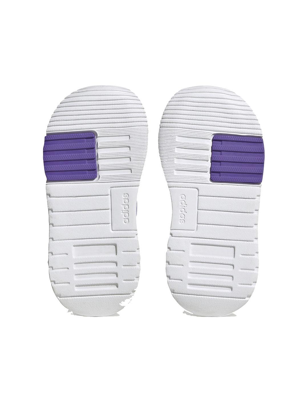 Zapatilla Niñ@ adidas Racer Tr21 Blanca Morada