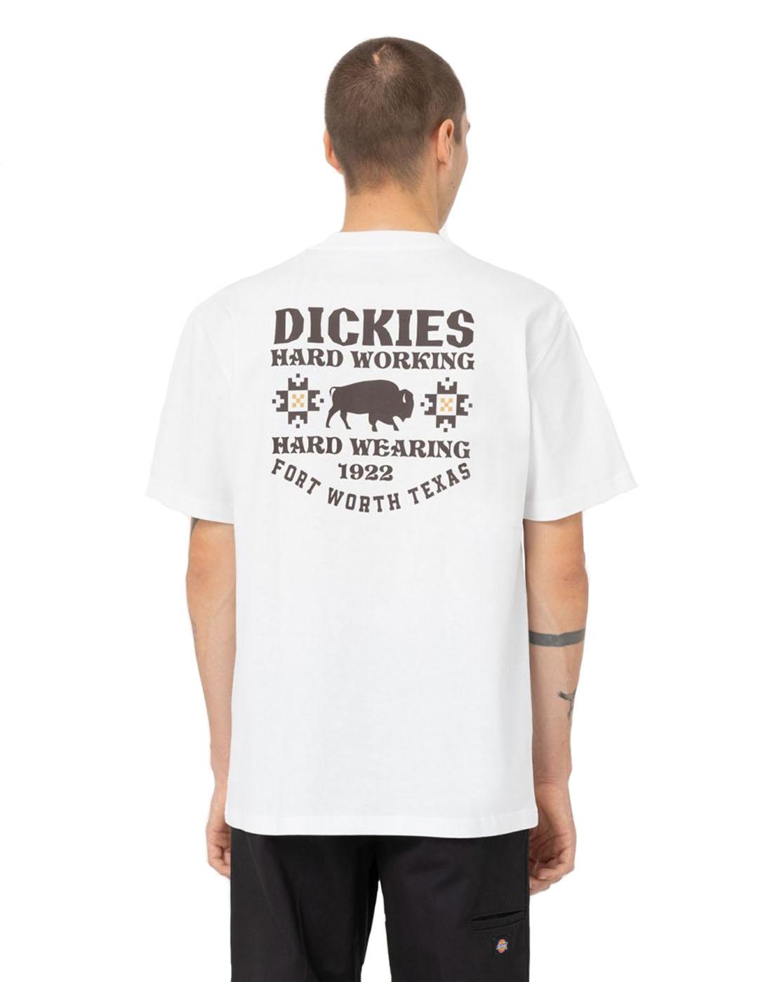Camiseta Hombre Dickies Hays Blanca